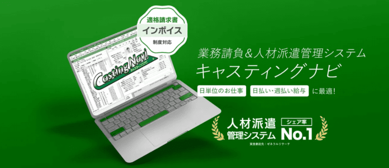 キャスティングナビのロゴ